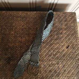 Grey Old Navy Braided Belt
